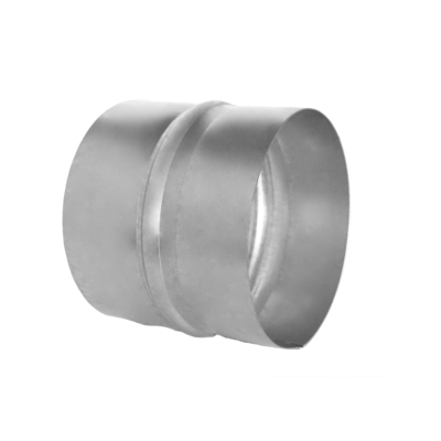 Male couplings for round spiral ducts NS