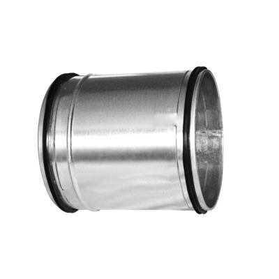 Male couplings with gasket for round ducts SNSL