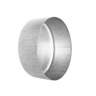 End caps for ventilation duct fittings CPF