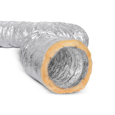 Insulated flexible ducts